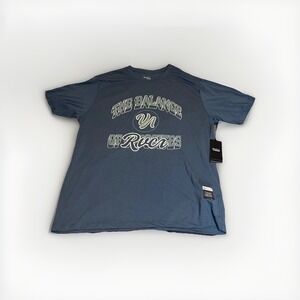 RVCA Balance Sport Tee Mens XL Blue Graphic T-Shirt New with Tags